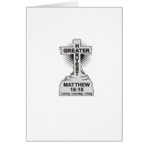 Church logo greeting card