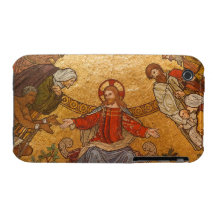 Church Mosaic - Jesus Christ iPhone 3 Cases