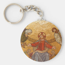 Church Mosaic - Jesus Christ Keychain