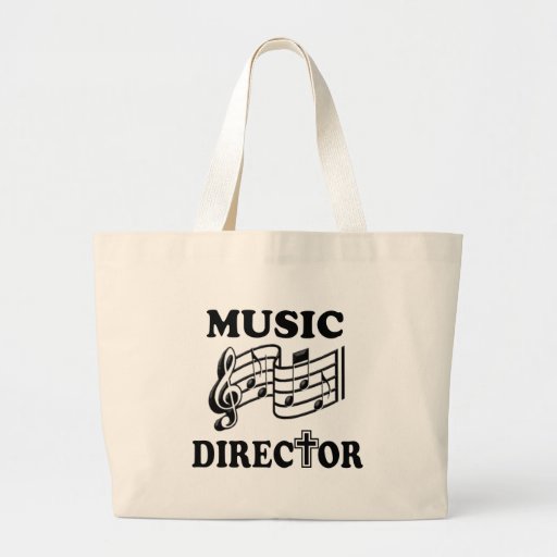 CHURCH MUSIC DIRECTOR TOTE BAGS