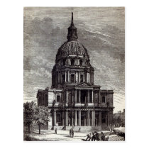 Church of Invalides, containing Tomb of postcards