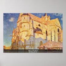 Church Of Moret, By Sisley Alfred Print