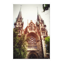 Church of Saints Olga and Elizabeth Gallery Wrapped Canvas