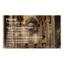 Church of the Annunciation, interior, Genoa, Italy Business Card