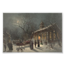 Church on Christmas Eve Photograph