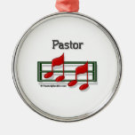 Church Pastor Notes Ornament