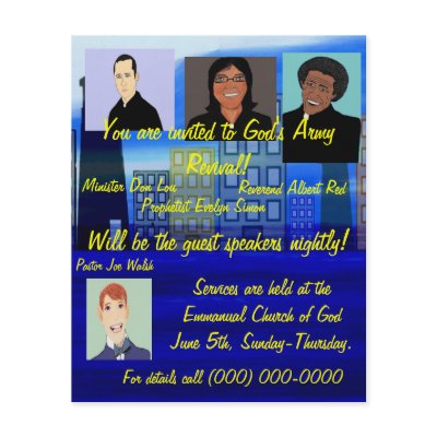 Church revival Flyer by Evart_production