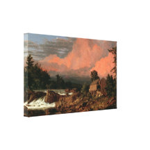 Church’s “Rutland Falls” canvas print