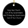Church State Separation Ornament