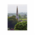 Church Towers Seen Form The Rock Of Cashel Photo Cutout