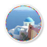 Church Views on Santorini, Greece Magnets