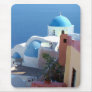 Church Views on Santorini, Greece Mousepad