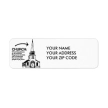 CHURCH - WHERE REPUBLICANS GO TO WORSHIP LABELS