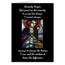 Church Windows 006 Greeting Card