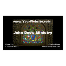 Church Windows Profile Card Business Card