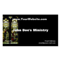 Church Windows Profile Card Business Card