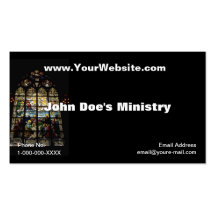 Church Windows Profile Card Business Card