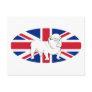 Churchill as Bulldog and the Union Jack Post Cards