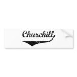 Churchill bt bumper stickers