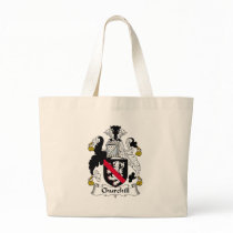 Churchill Family Crest Canvas Bag