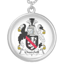 Churchill Family Crest Pendant