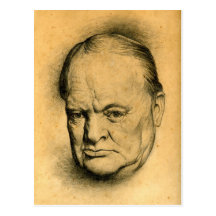 Churchill Post Card