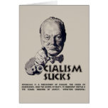 Churchill Quote:  Socialism Sucks! Cards