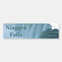 Chutes du Niagara avec le texte Autocollant Pour Voiture