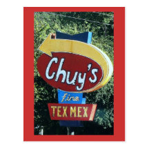 Chuy's Fine Tex Mex Postcard