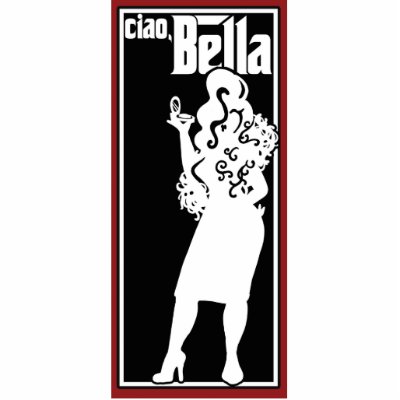 Ciao, bella. Sexy Italian girl. Mobster theme Photo Cutouts by Character_Company