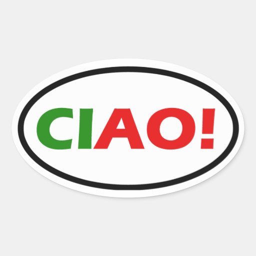 CIAO! STICKER