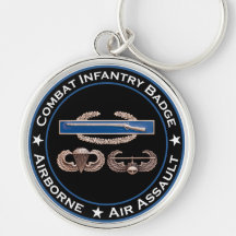 CIB Airborne Air Assault Key Chains