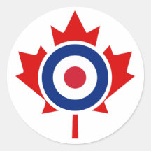 Cible de bordage d'hockey de mod Canada Autocollant