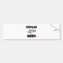 Cichlid Geek Bumper Stickers