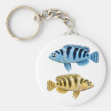 Cichlids africains Keychain de Kennyi Mbuna Porte-clefs