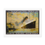 Cie. Gle. Transatlantique Cruise Vintage Travel Postcards