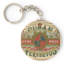 Cigar Ad: Cuban Perfectos Key Chains