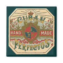 Cigar Ad: Cuban Perfectos Refrigerator Magnets
