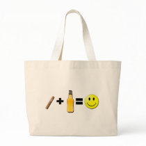 Cigar + Beer = Happiness Bag