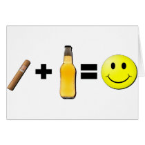Cigar + Beer = Happiness