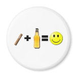 Cigar + Beer = Happiness
