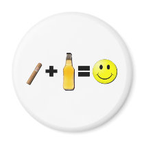 Cigar + Beer = Happiness