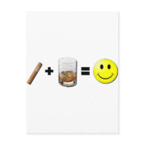 Cigar + Bourbon = Happiness