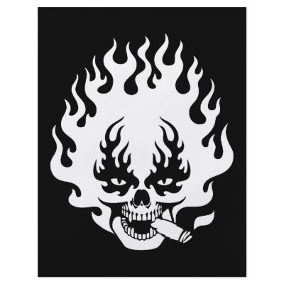 cigar-flame-sk-DKT Flyers by skullabee