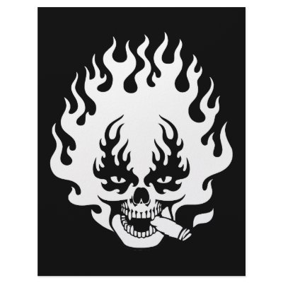 cigar-flame-sk-DKT Letterhead by skullabee