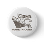 Cigar Made In Cuba Pin