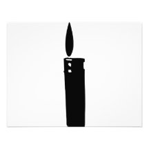 cigarette lighter with flame icon custom invitation