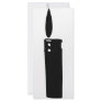 cigarette lighter with flame icon rack card