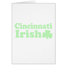 Cincinnati Irish Greeting Card