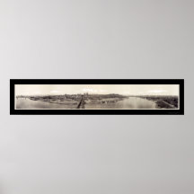 Cincinnati OH River Photo 1918 Posters